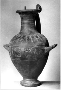 Этрусская гидрия (VII или VI в. до н. э.), Walters Art Museum.