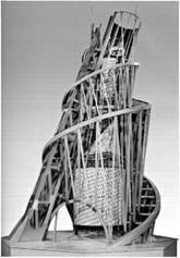 В. Е. Татлин. Модель памятника III Интернационалу. Реконструкция.