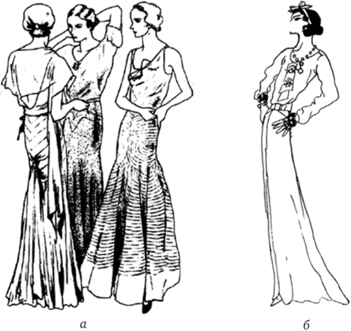 Вечерние платья Шанель, 1931 г.