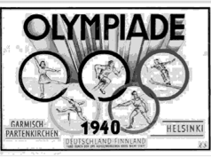 Зарисовка несостоявшихся Олимпийских игр 1940.