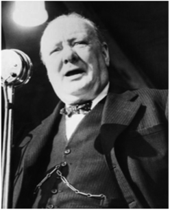 У. Черчилль (1874-1965), британский политический деятель, с чьим именем связывают начало холодной войны.