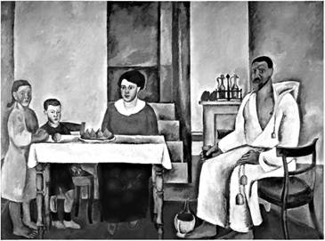 ?. П. Кончаловский. Семейный портрет. 1912.