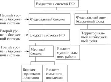 Структура бюджетной системы РФ.