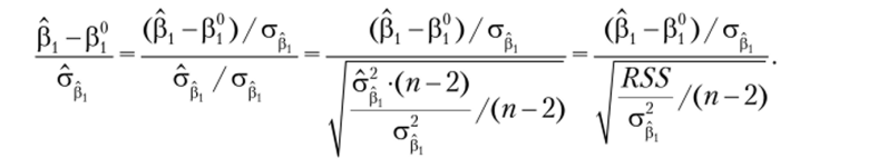 Предположение о нормальном распределении случайной ошибки в рамках классической линейной регрессии.